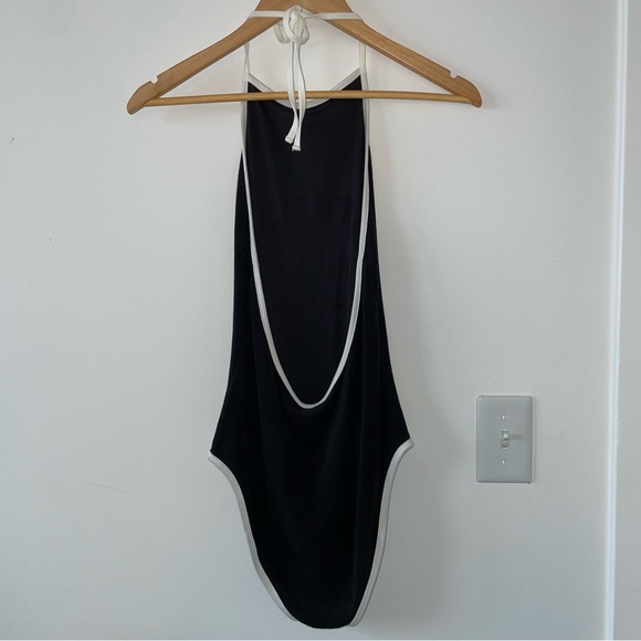 Juicy Couture Textured Open Back Bodysuit - Picture 2 of 3